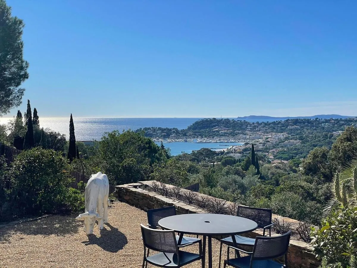 Sea-View Villa In Cavalaire Sur Mer